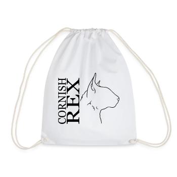 Cornish Rex Profil Chat Cat Wilsigns - Sac de sport léger - blanc - Devant