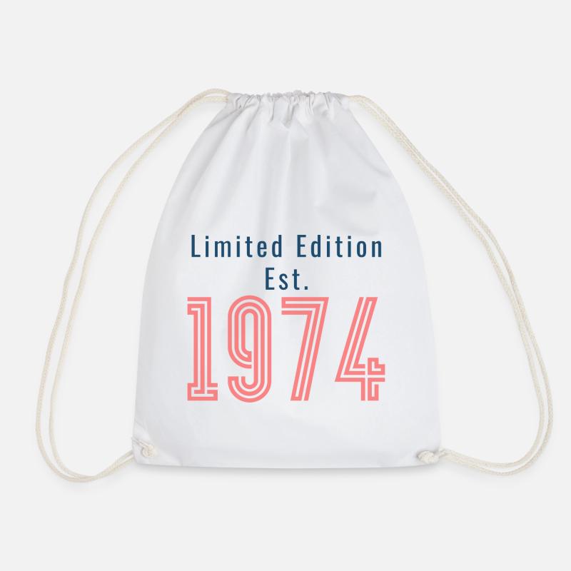 Limited Edition 1974 - Drawstring Bag - white