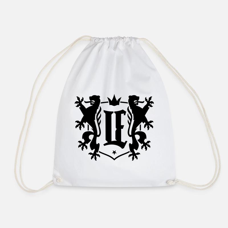 Leipzig LE City King Emblem - Turnbeutel - Weiß