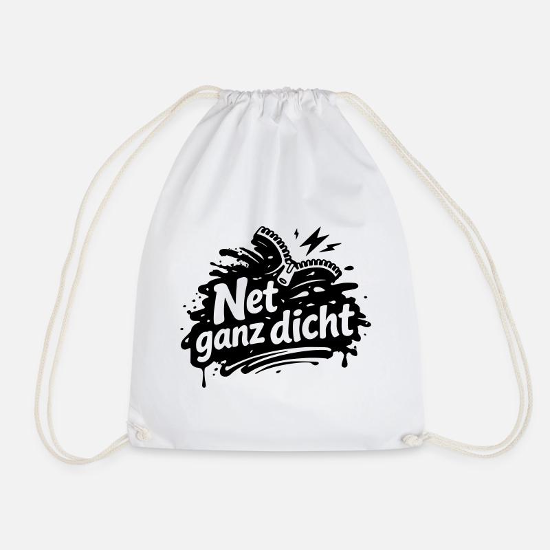 Filet très serré - Sac de sport léger - blanc