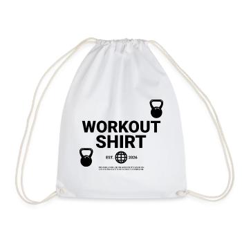 Chemise d’entraînement - Sac de sport léger - blanc - Devant