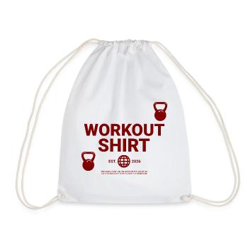 Chemise d’entraînement - Sac de sport léger - blanc - Devant