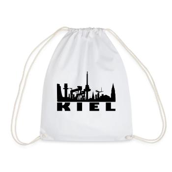 skyline keel - Drawstring Bag - white - Front