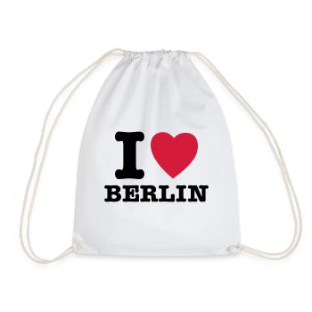 Berlin - Turnbeutel - Weiß - Vorne