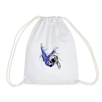 Judo - Drawstring Bag - white - Front