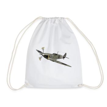 Spitfire - Turnbeutel - Weiß - Vorne