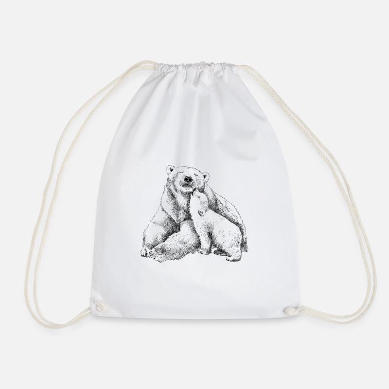 Icebear - Sac de sport léger - blanc