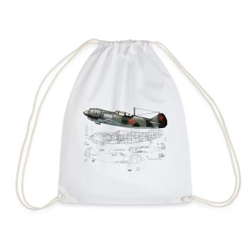 La-5 - Sac de sport léger - blanc - Devant
