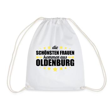 Oldenburg - Turnbeutel - Weiß - Vorne