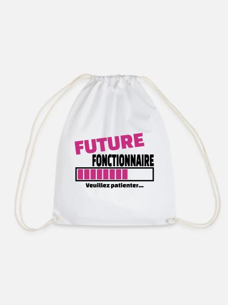 future fonctionnaire - Sac de sport léger - blanc