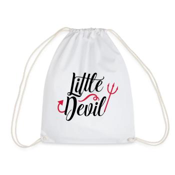 Little Devil Halloween Satansbraten diable - Sac de sport léger - blanc - Devant