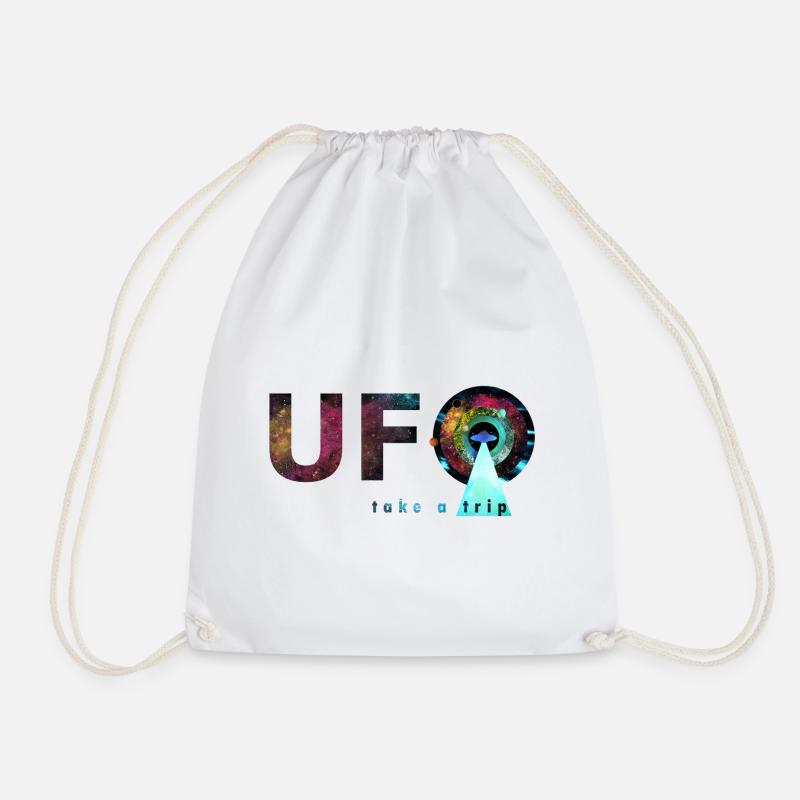 ufo - take a trip - Sac de sport léger - blanc