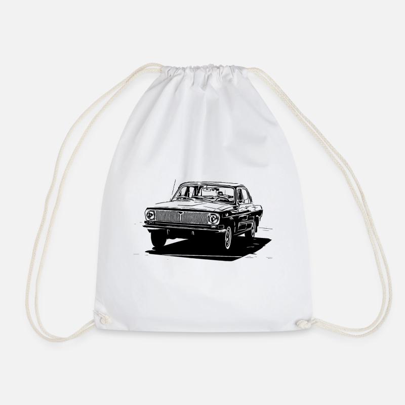 GAZ-24 Wolga - Turnbeutel - Weiß