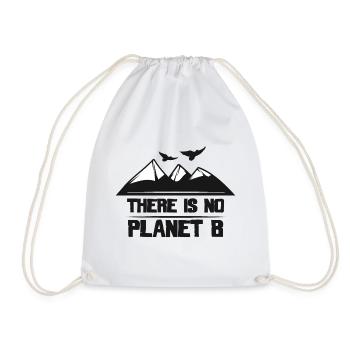 Il n’y a pas de planète B - Sac de sport léger - blanc - Devant