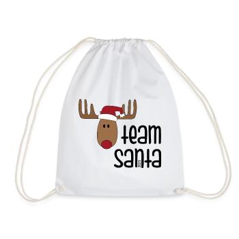 Noël 2023 - Sac de sport léger - blanc - Devant