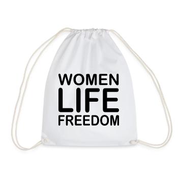 Women life freedom - Sac de sport léger - blanc - Devant