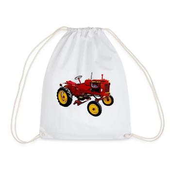 Tracteur Poney - Sac de sport léger - blanc - Devant