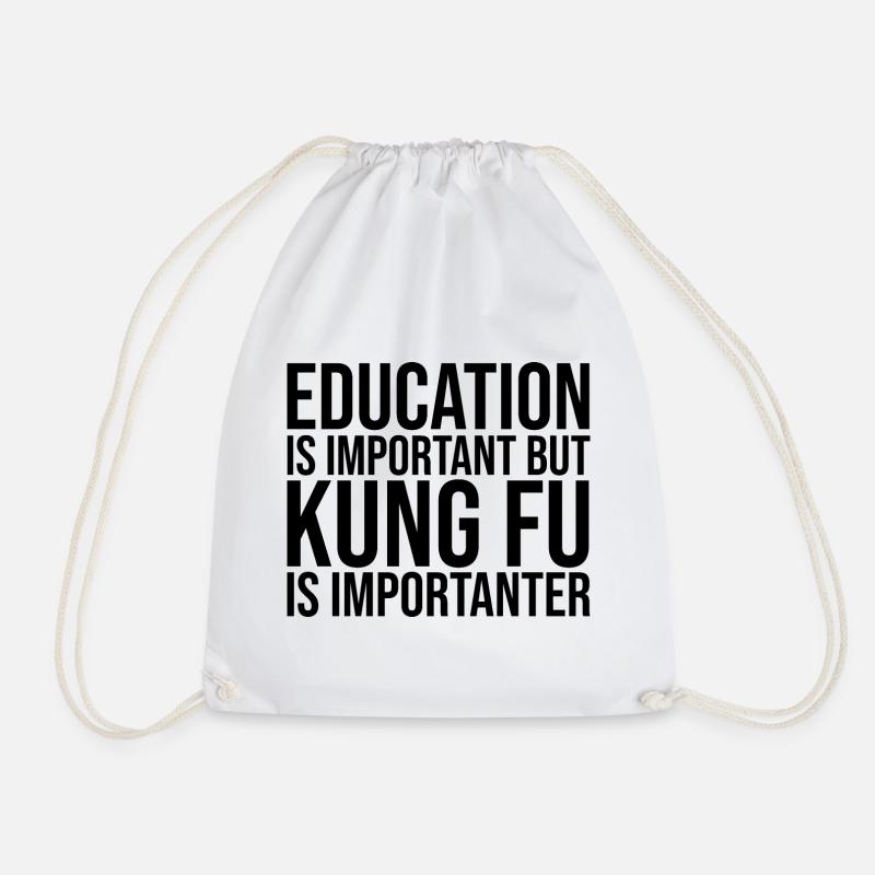 Kung-Fu - Turnbeutel - Weiß