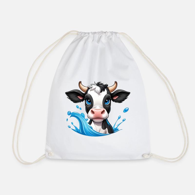 Chère vache laitière - Sac de sport léger - blanc
