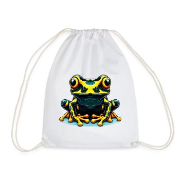 Grenouille - Sac de sport léger - blanc - Devant