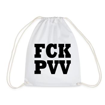 Fck pvv - Turnbeutel - Weiß - Vorne