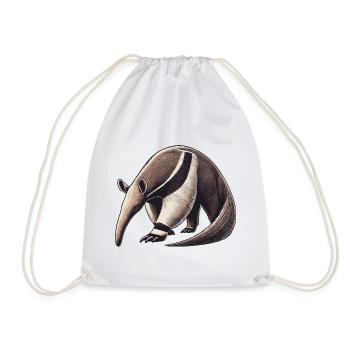 Fourmilier - Sac de sport léger - blanc - Devant