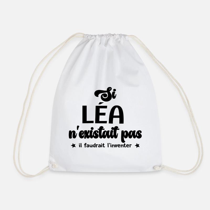 Lea personalisiertes Geschenk lea - Turnbeutel - Weiß
