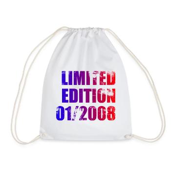 18e anniversaire Édition Limitée 01/2008 - Sac de sport léger - blanc - Devant