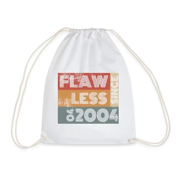 22. Anniversaire Parfait depuis 04/2004 - Sac de sport léger - blanc - Devant