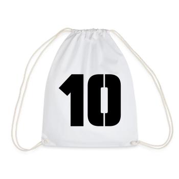 10 - Sac de sport léger - blanc - Devant