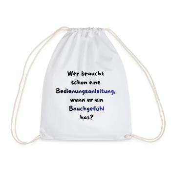 Instandhaltung T-Shirt Lustiges Geschenk Handwerk! - Turnbeutel - Weiß - Vorne