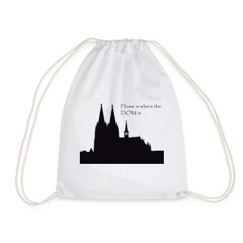 Cathédrale de Cologne - Sac de sport léger - blanc - Devant