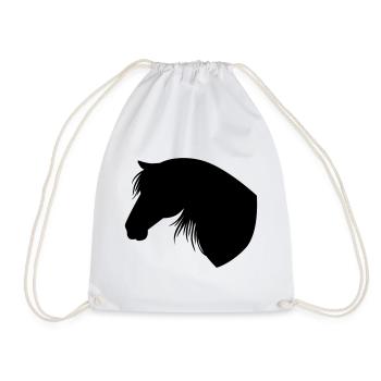 Horse - Sac de sport léger - blanc - Devant
