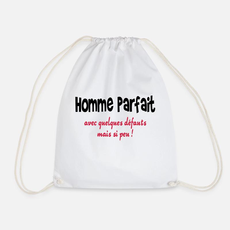 Homme parfait - Sac de sport léger - blanc