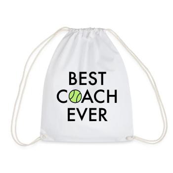 Meilleur entraîneur de tous les temps - Sac de sport léger - blanc - Devant