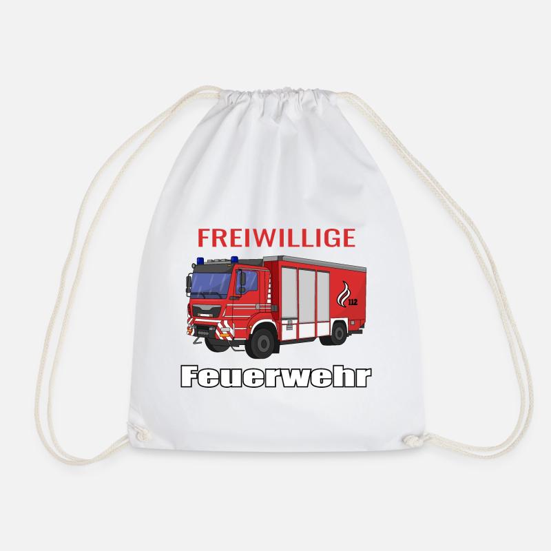 Freiwillige Feuerwehr - Turnbeutel - Weiß