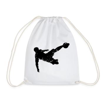 Footballeur - Sac de sport léger - blanc - Devant