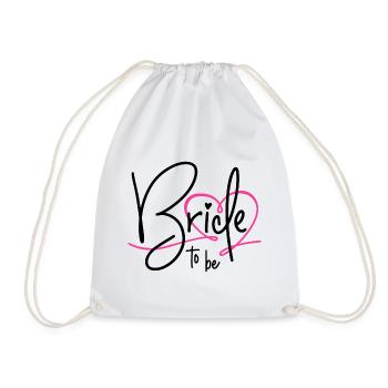 Bride to be - Turnbeutel - Weiß - Vorne