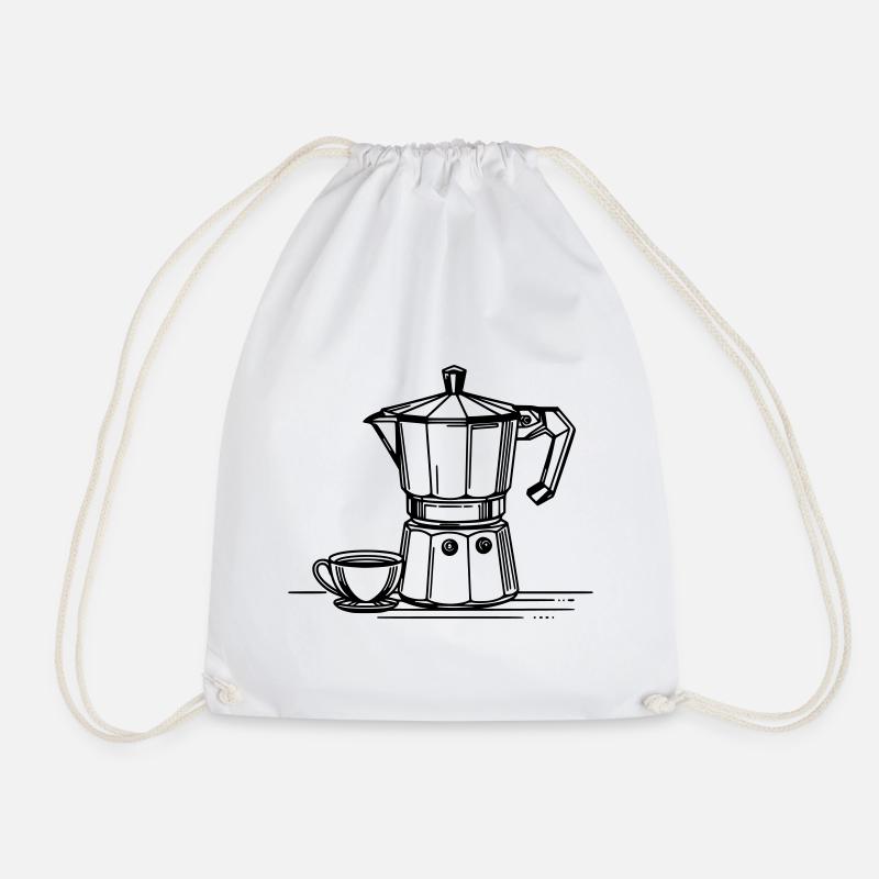 Bialetti - Turnbeutel - Weiß
