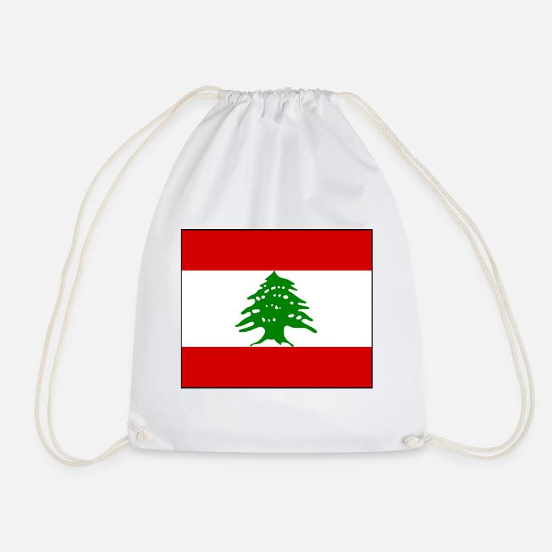 Libanon - Turnbeutel - Weiß