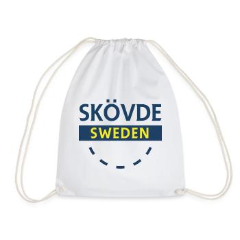 Skövde Sweden Sign Design - Sac de sport léger - blanc - Devant
