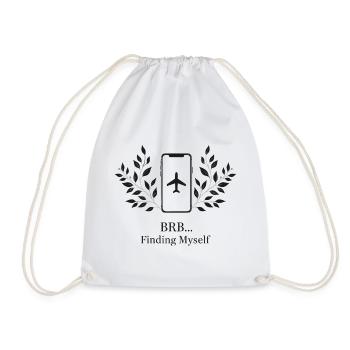 BRB... Tu me cherches - Sac de sport léger - blanc - Devant