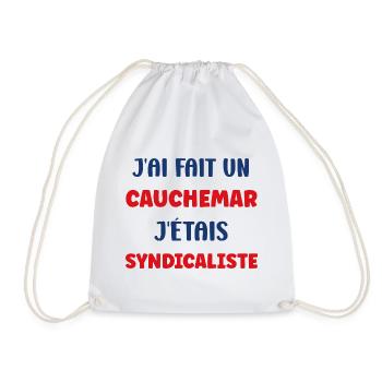 Cauchemar d’un Syndicaliste - Sac de sport léger - blanc - Devant