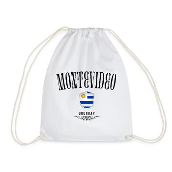 Montevideo souvenir, design élégant Montevideo - Sac de sport léger - blanc - Devant