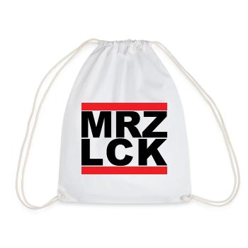 MRZ LCK - Turnbeutel - Weiß - Vorne