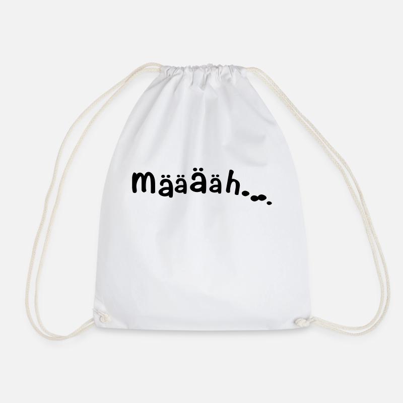 MÄÄÄH ZIEGE - Turnbeutel - Weiß