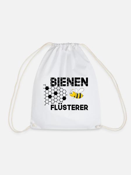 Bienenflüsterer - Turnbeutel - Weiß