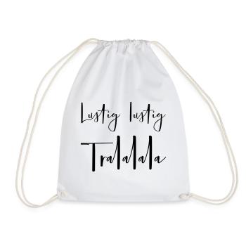 Noël drôle tralalalala - Sac de sport léger - blanc - Devant