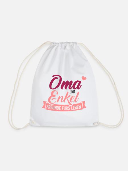 Oma - Turnbeutel - Weiß