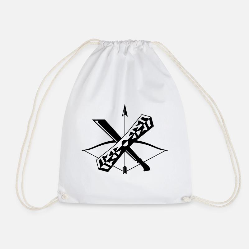 Parang Salawaku - s2soon design (Soa Tuasuun Puti) - Drawstring Bag - white